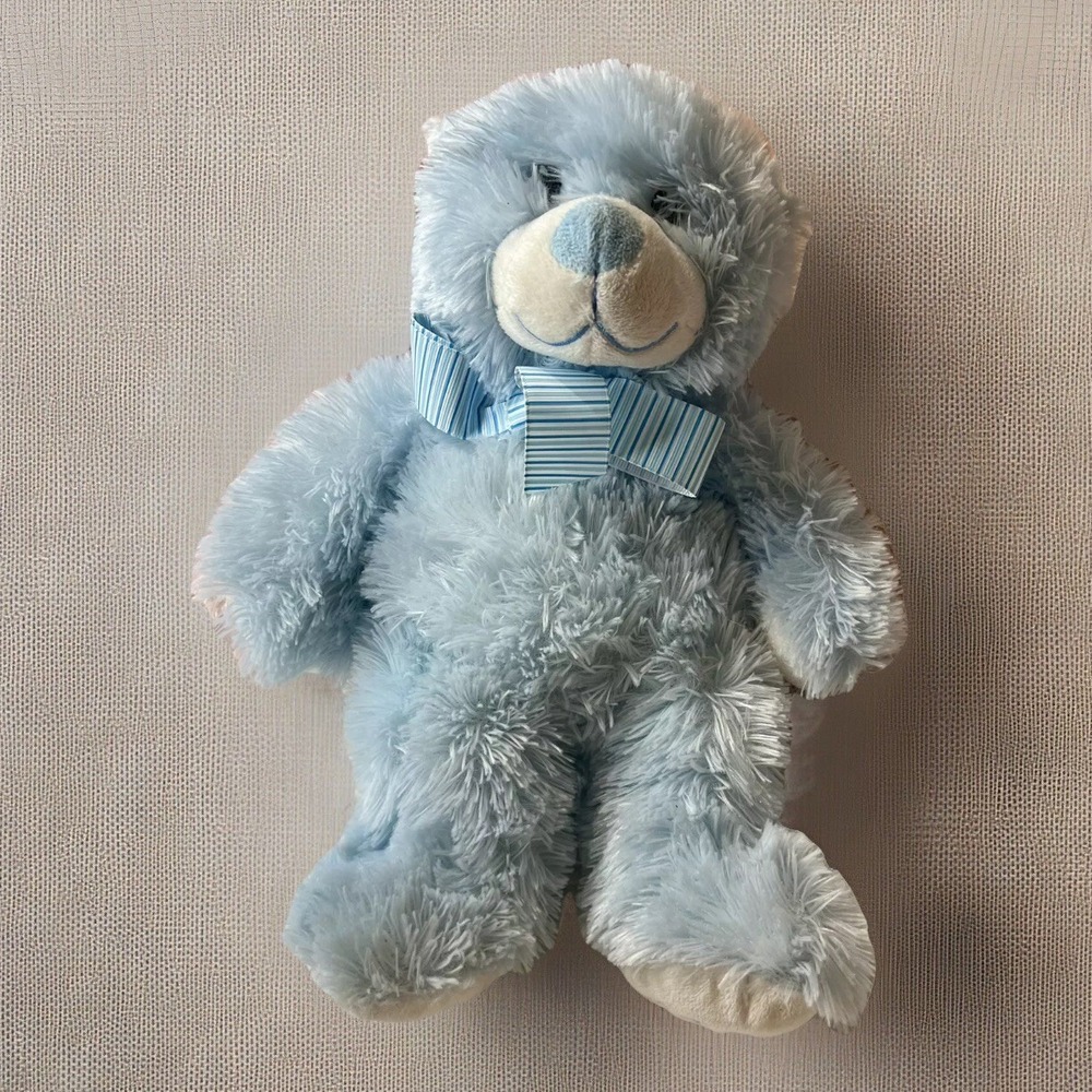 2015 Ty‎ Sweet Baby My First Teddy Plush Baby Blue Stuffed Animal Toy 12"